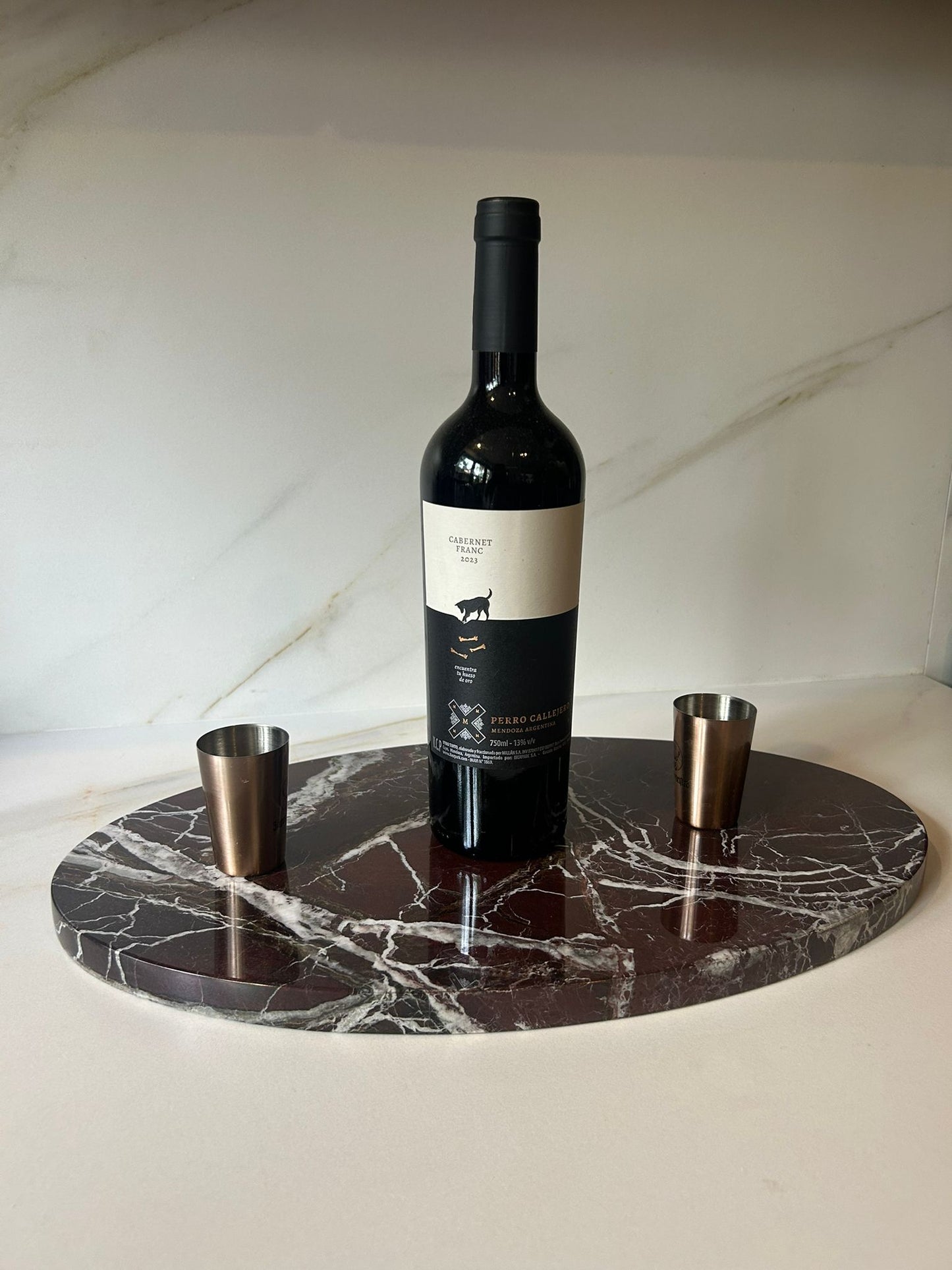 Centro de mesa ovalado